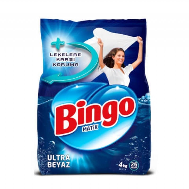 Bingo Matik Ultra Beyaz 4Kg. İmc Market Balıkesir İmc Group